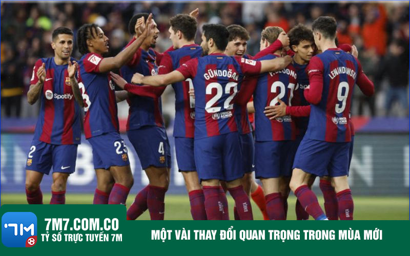 Mot vai thay doi quan trong trong mua moi Một vài thay đổi quan trọng trong mùa mới