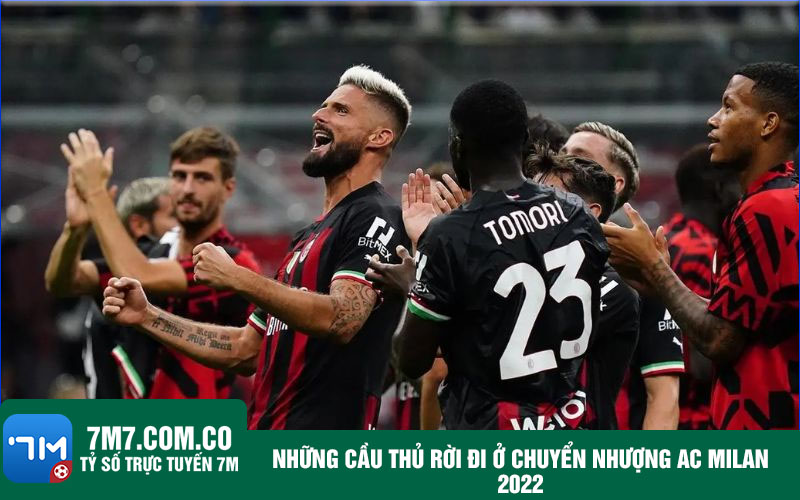 Nhung cau thu roi di o chuyen nhuong AC Milan 2022 Những cầu thủ rời đi ở chuyển nhượng AC Milan 2022